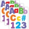 Carson Dellosa Education Color Splash Combo Pack EZ Letters, 219 Pieces Per Pack, 3 Packs