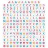 Carson Dellosa Education Crafty and Cool Letter Beads Bulletin Board Letters, 216 Pieces