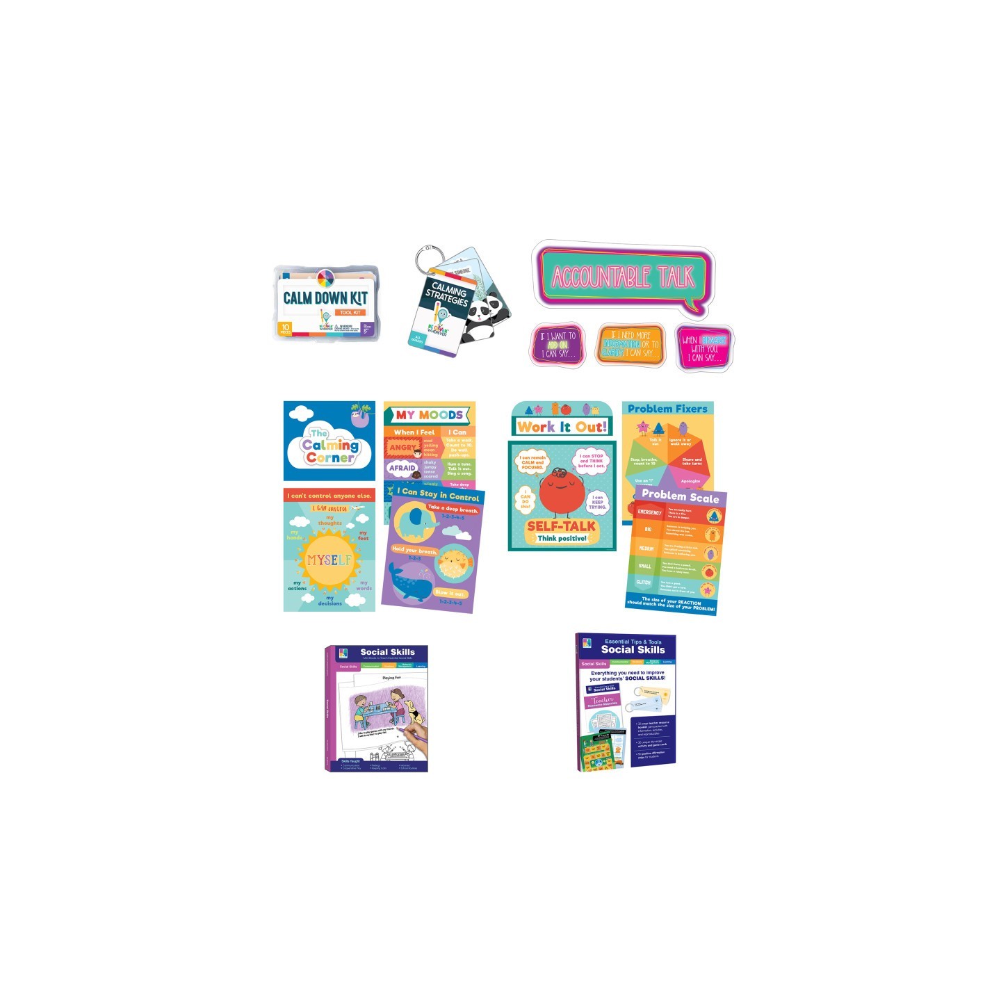 Carson Dellosa Education Social Emotional Learning Classroom Teacher Bundle