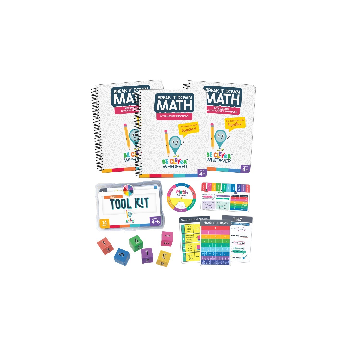Carson Dellosa Education Math Student Bundle Grade 4
