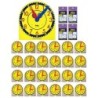 Carson Dellosa Education Judy Clock Classroom Set