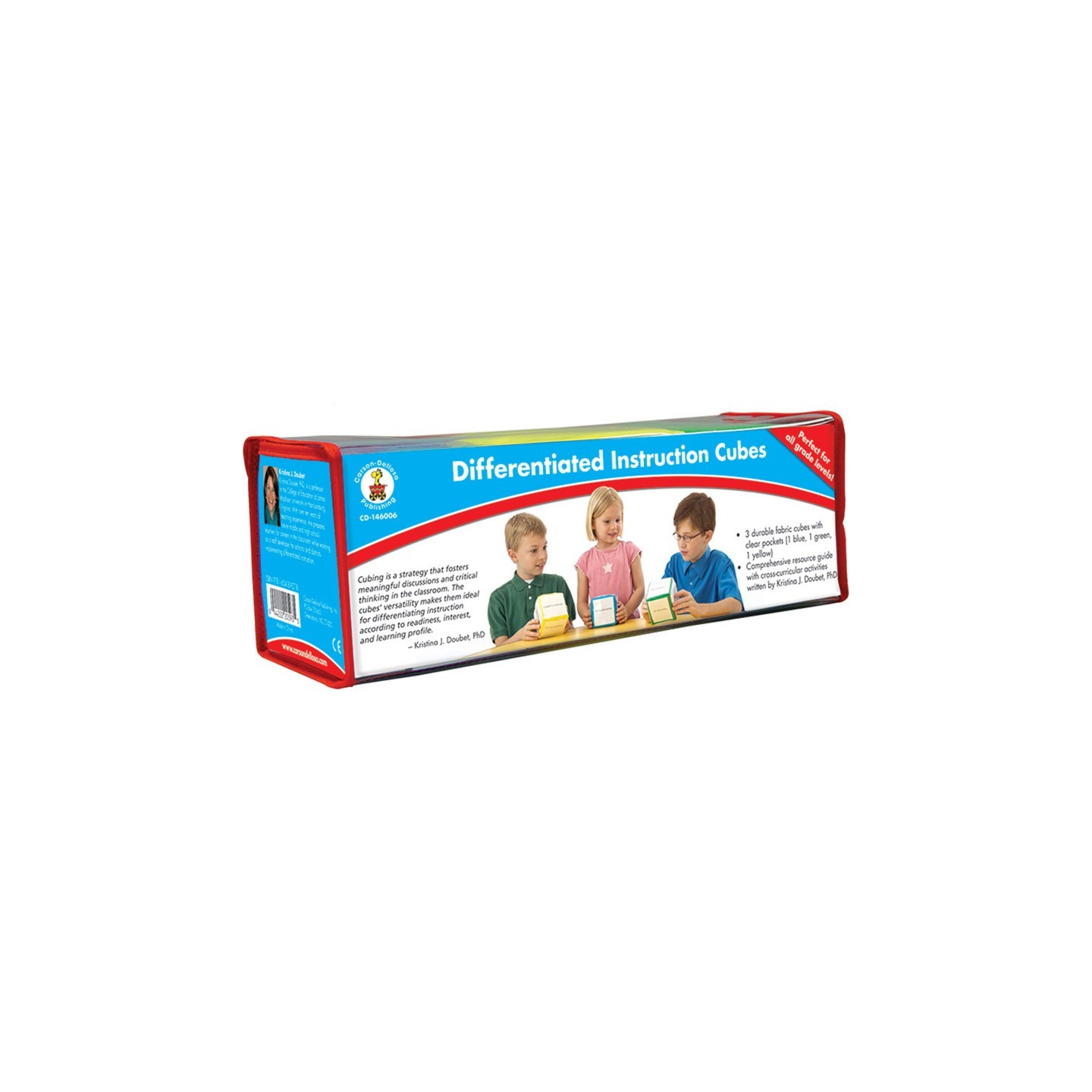 Carson Dellosa Education Differentiated Instruction Cubes Manipulative, Grade PK-5, Pack of 3