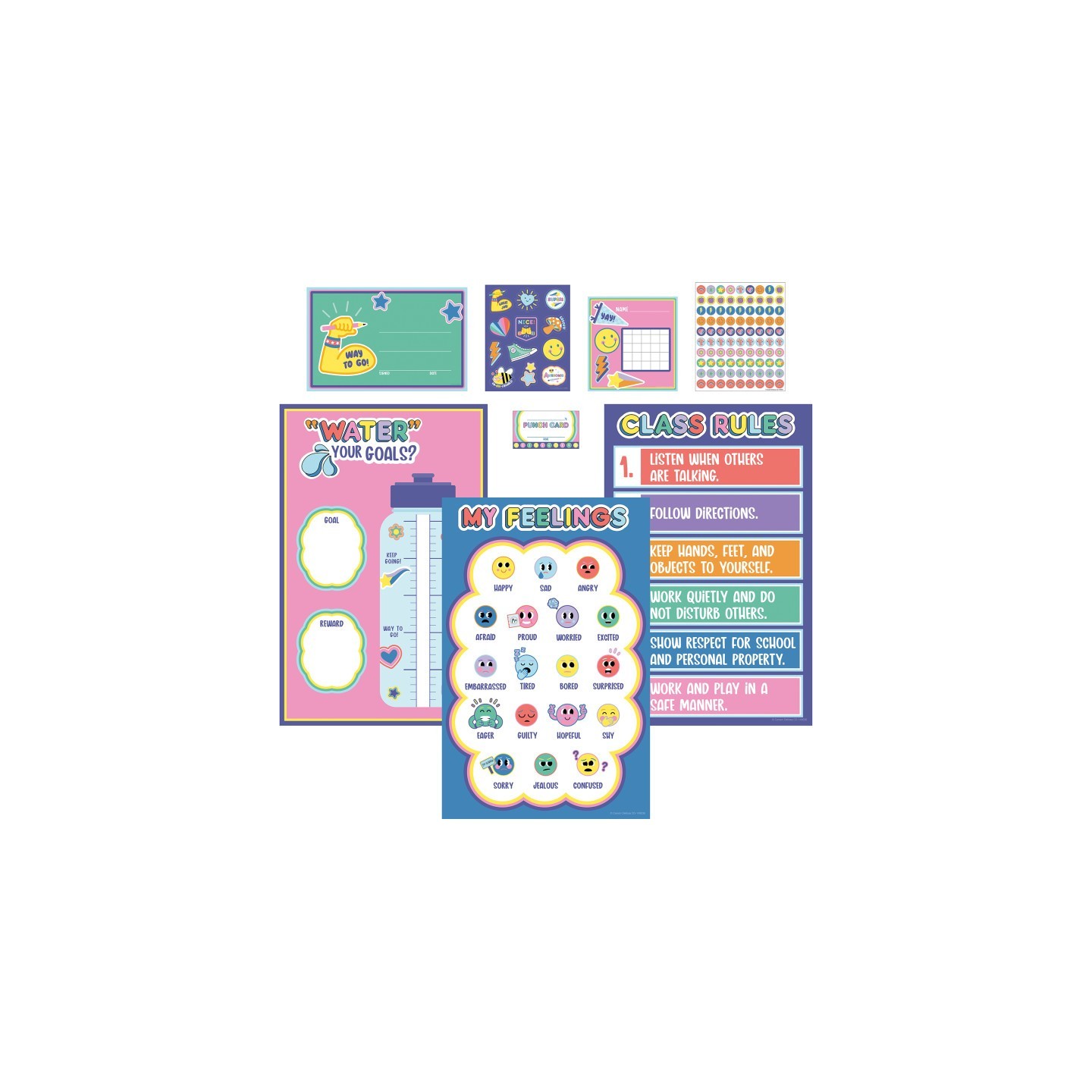 Carson Dellosa Education We Stick Together Behavior Management Kit