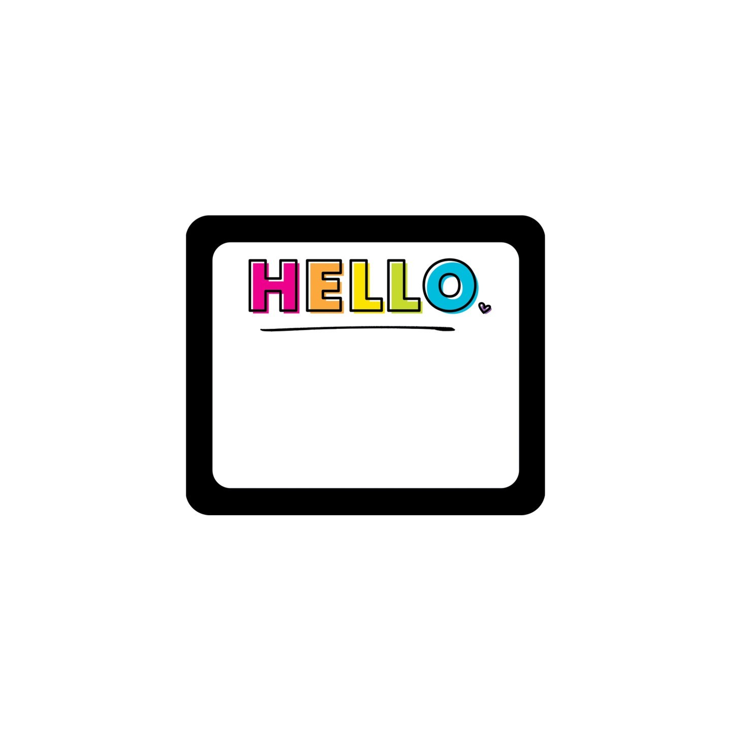 Carson Dellosa Education Kind Vibes Name Tags, Pack of 40