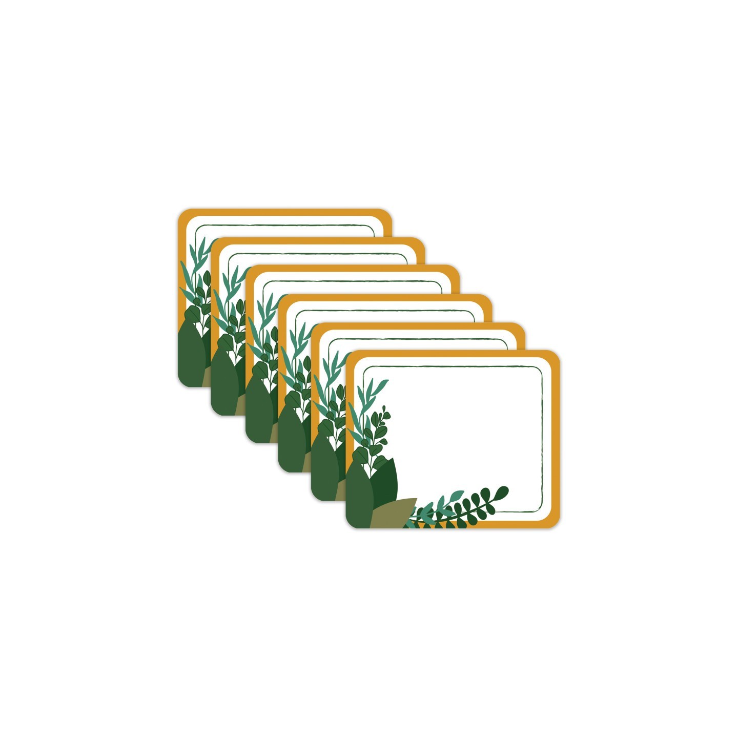 Carson Dellosa Education Grow Together Name Tags, 40 Per Pack, 6 Packs