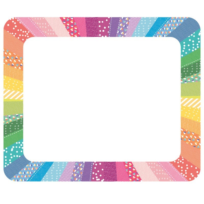 Carson Dellosa Education Crafty and Cool Name Tags, Pack of 40