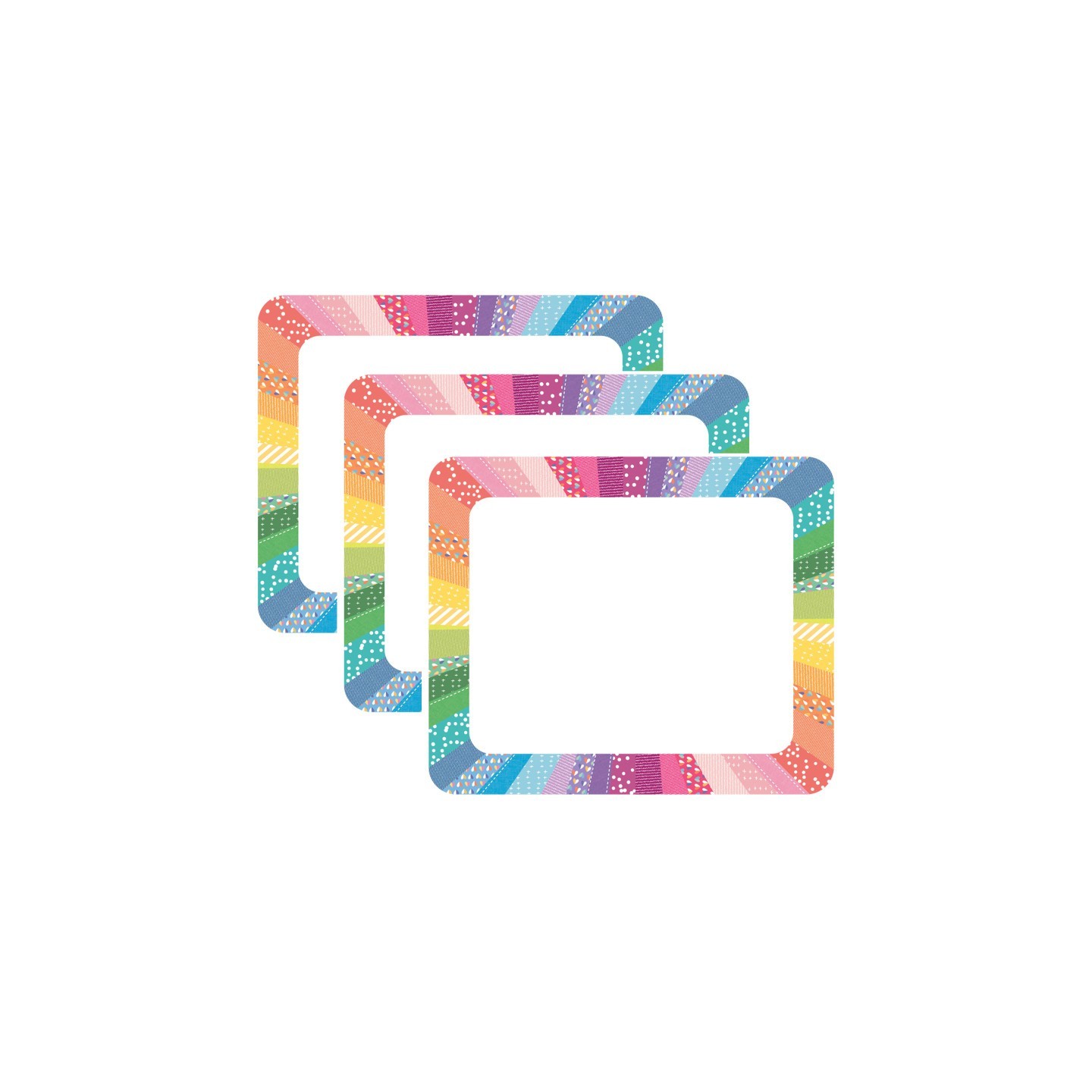 Carson Dellosa Education Crafty and Cool Name Tags, 40 Per Pack, 3 Packs