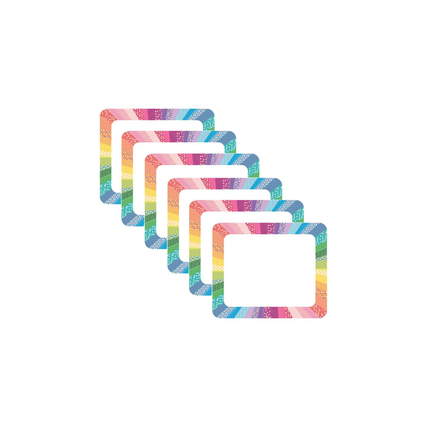 Carson Dellosa Education Crafty and Cool Name Tags, 40 Per Pack, 6 Packs