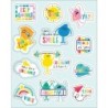 Carson Dellosa Education Happy Place Motivators Motivational Stickers, Pack of 72