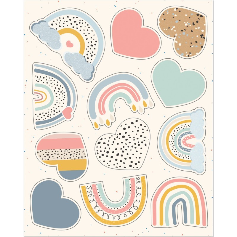 Carson Dellosa Education We Belong Shape Stickers, Pack of 72