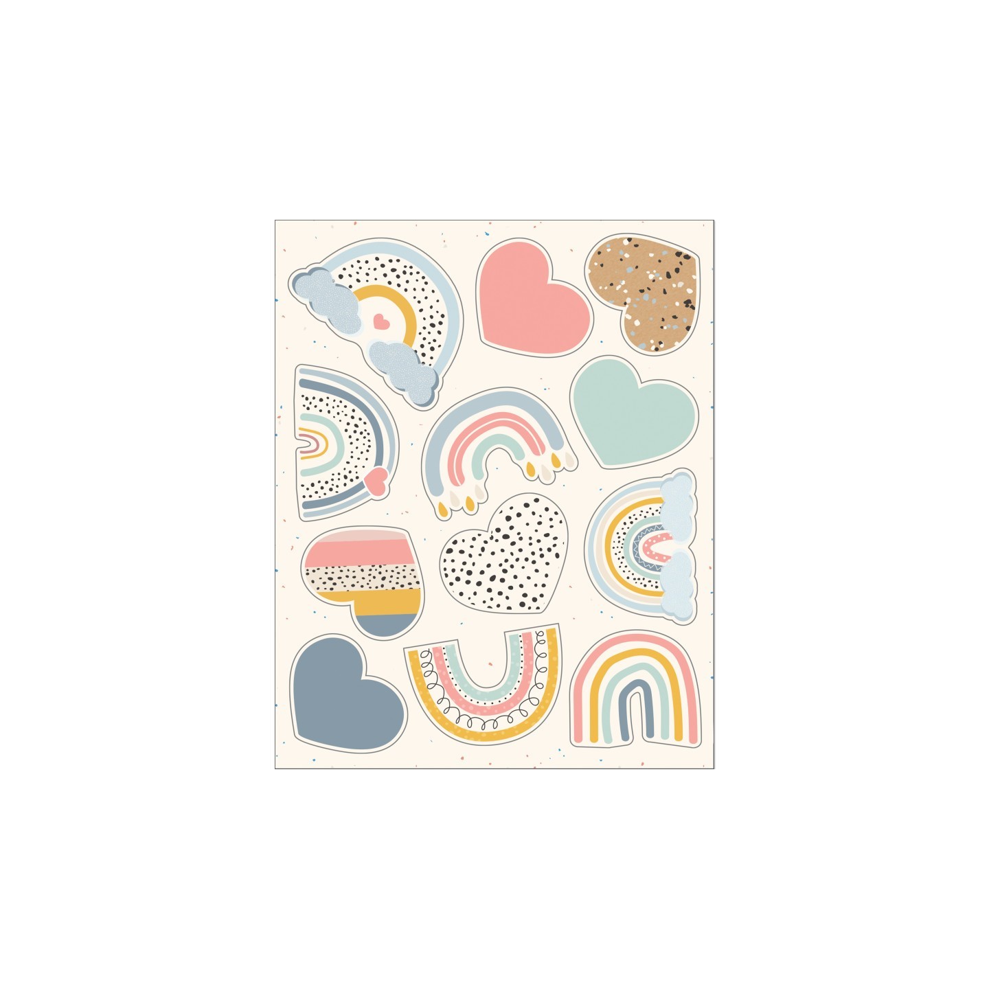 Carson Dellosa Education We Belong Shape Stickers, Pack of 72