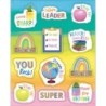 Happily Ever Elementary Creatively Inspired Motivators Shape Stickers, Pack of 72