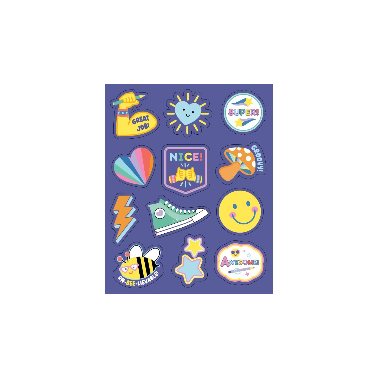 Carson Dellosa Education We Stick Together Motivators Motivational Stickers, Pack of 72