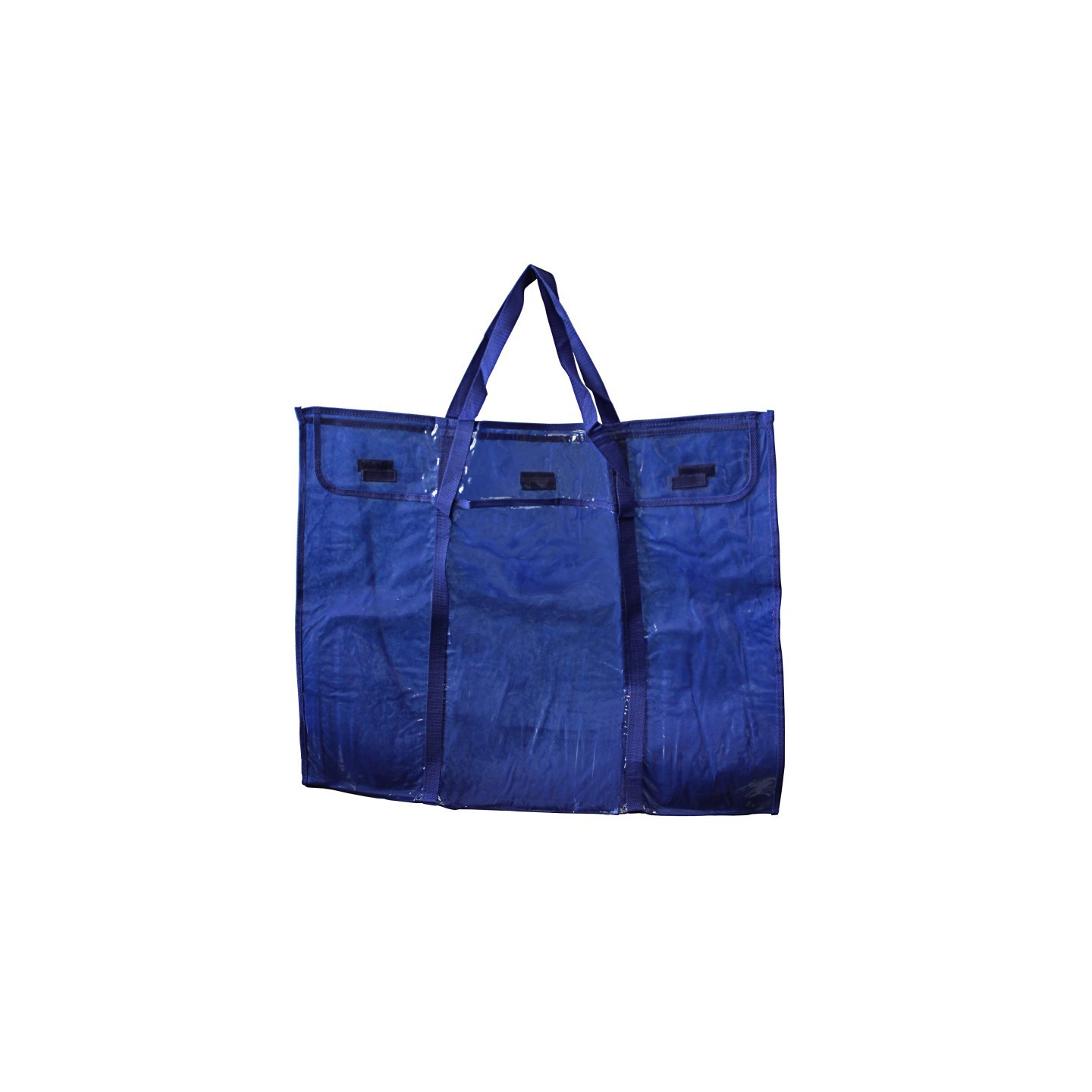 Carson Dellosa Education Deluxe Bulletin Board Storage Bag, Clear/Blue, 30" x 24"