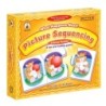 Carson Dellosa Education What Happens Next? Picture Sequencing Puzzle Game, Grade PK-K