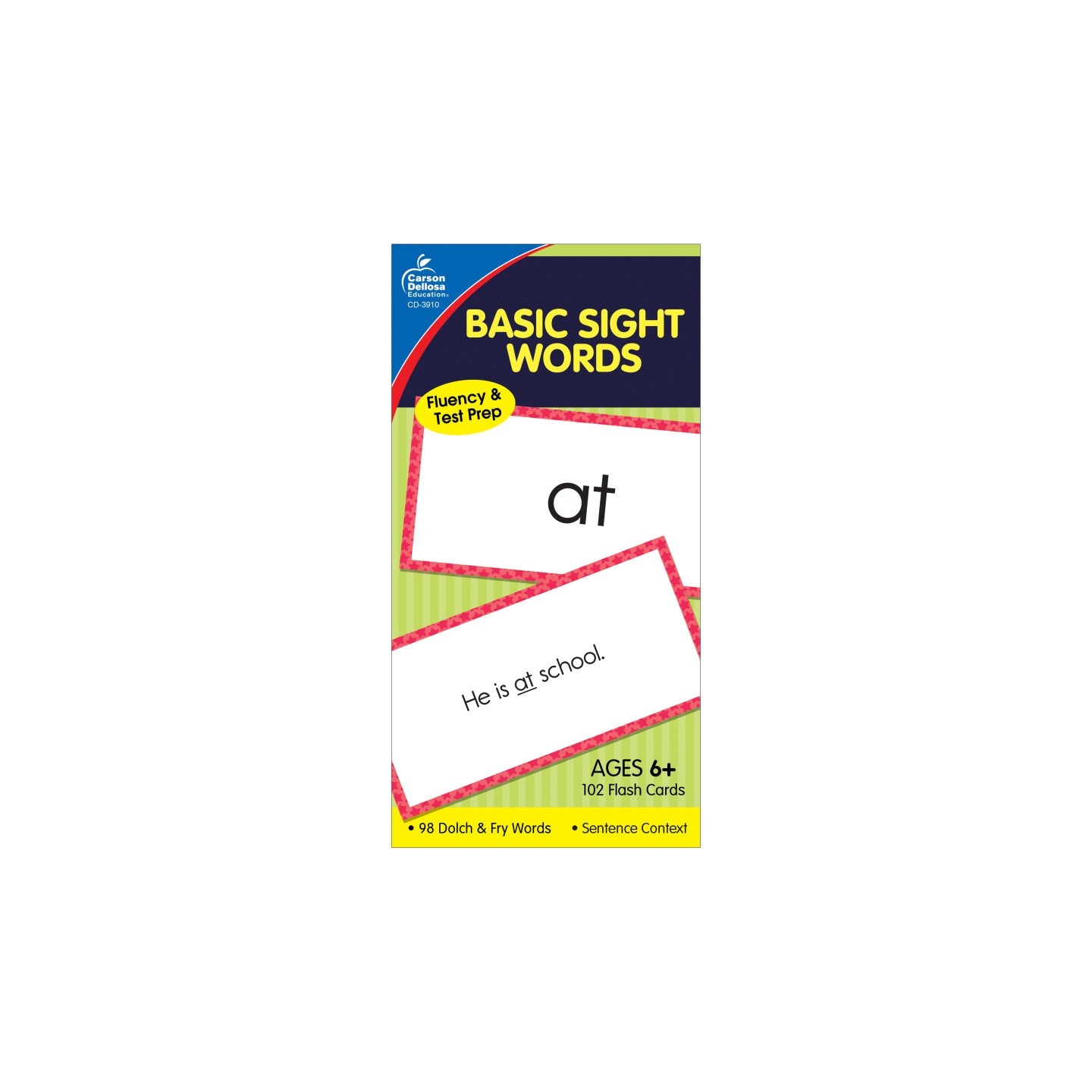 Carson Dellosa Education Basic Sight Words Flash Cards