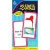 Carson Dellosa Education U.S. States & Capitals Flash Cards, Grade 3-5