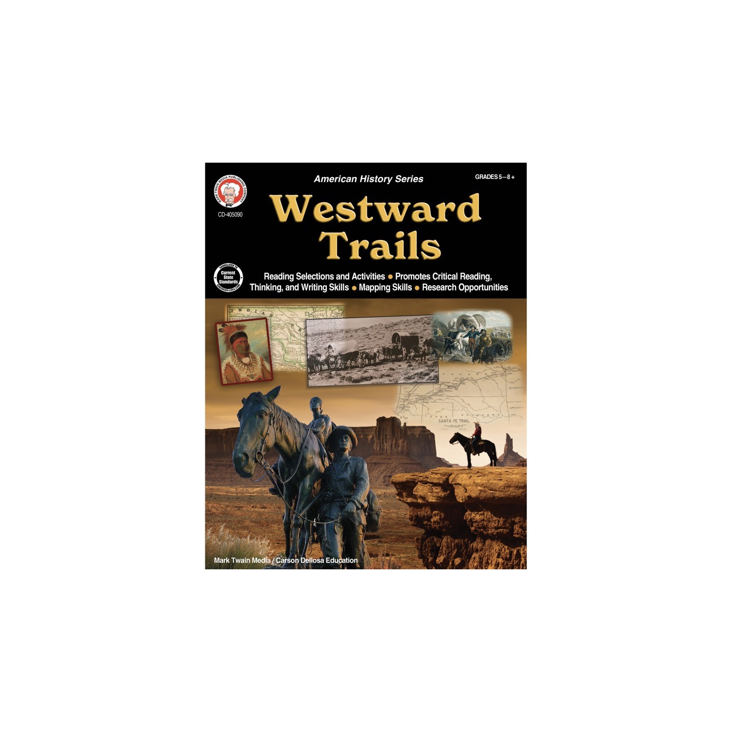 Mark Twain Media Westward Trails