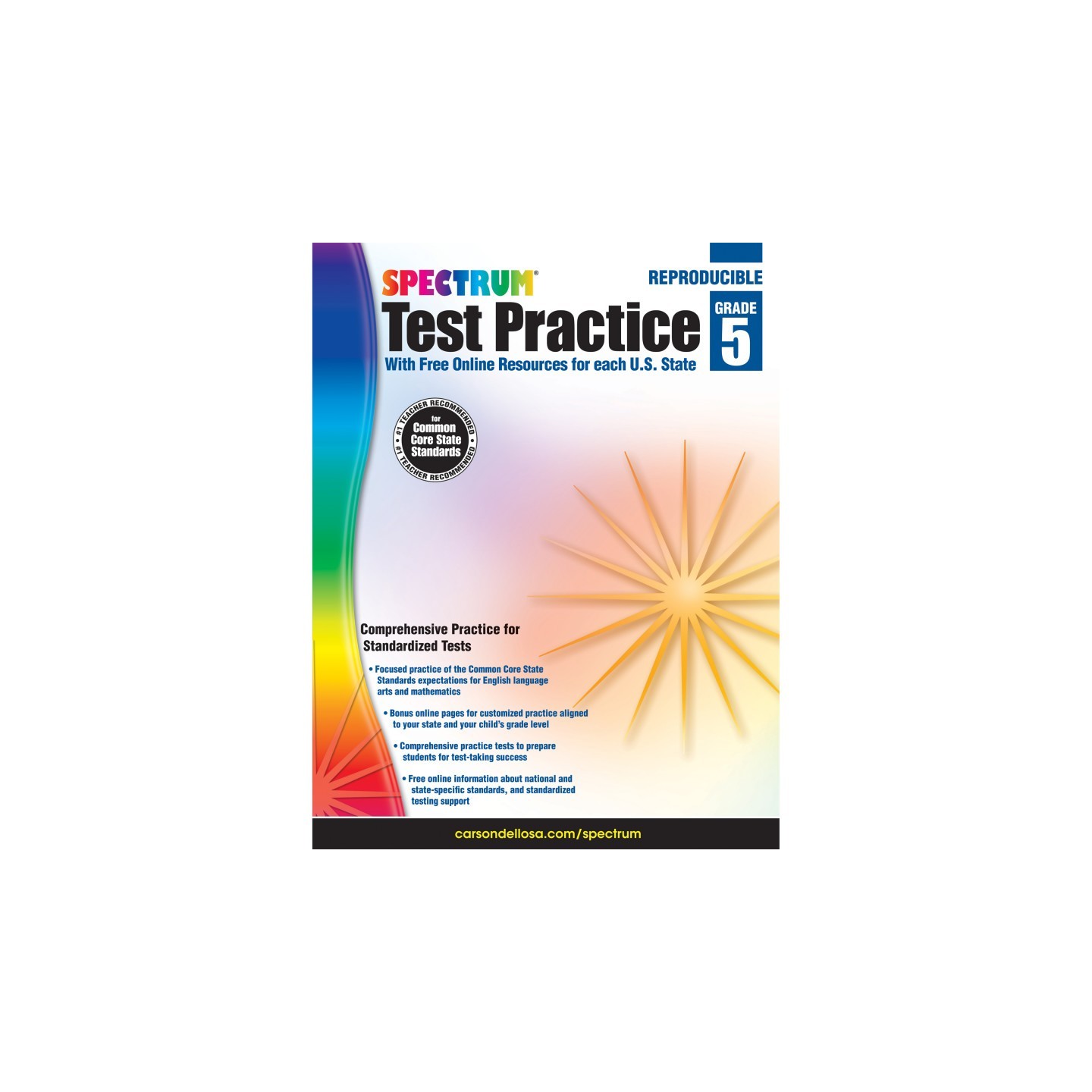 Spectrum® Test Practice Workbook, Grade 5