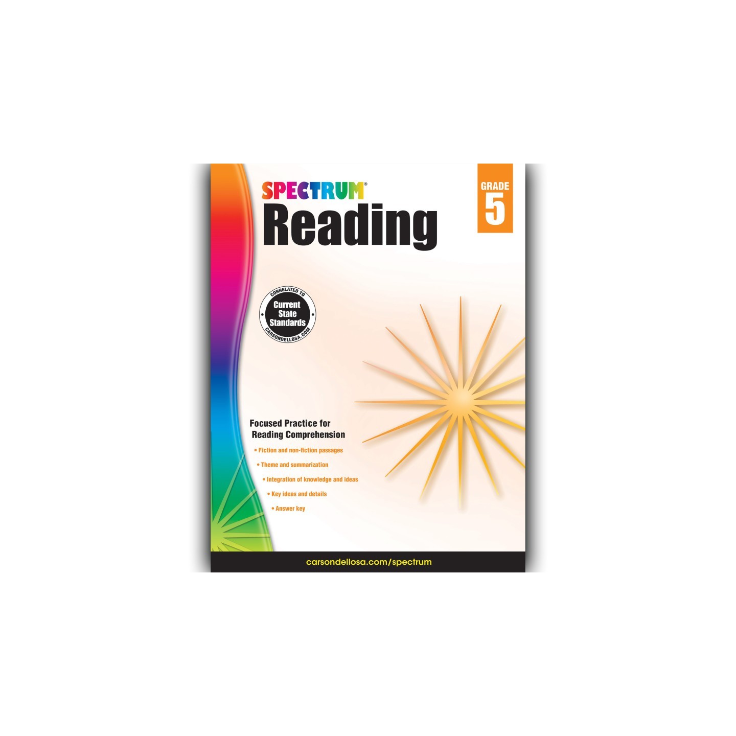 Spectrum® Reading Workbook, Grade 5, Paperback