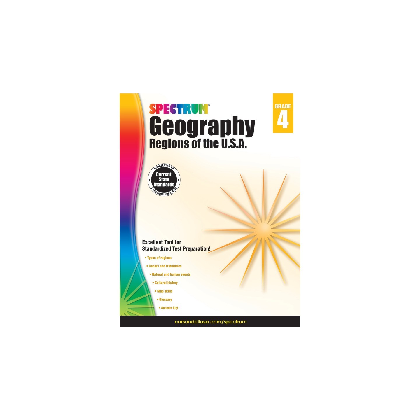Spectrum® Spectrum® Geography: Regions of the U.S.A., Grade 4