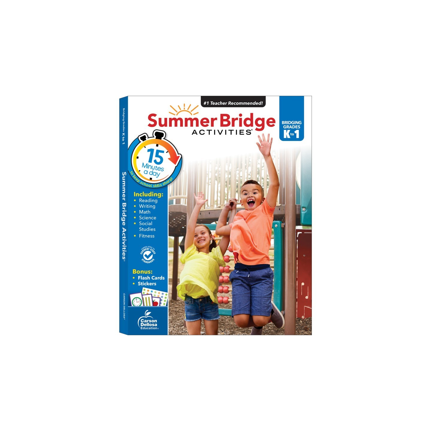 Carson Dellosa Education Summer Bridge Activities® Workbook, Grade K-1, Paperback