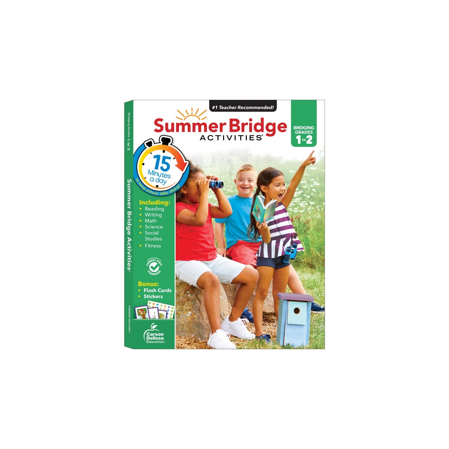 Carson Dellosa Education Summer Bridge Activities® Workbook, Grade 1-2, Paperback