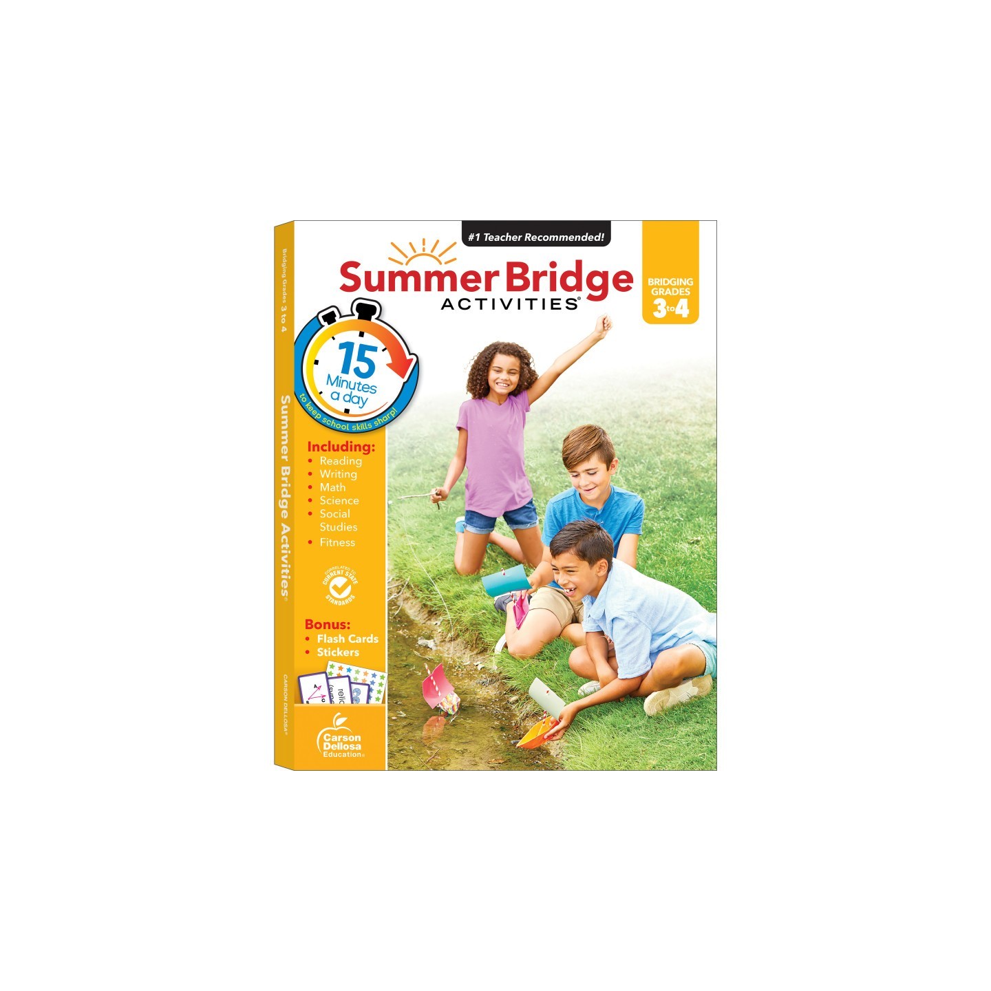 Carson Dellosa Education Summer Bridge Activities® Workbook, Grade 3-4, Paperback