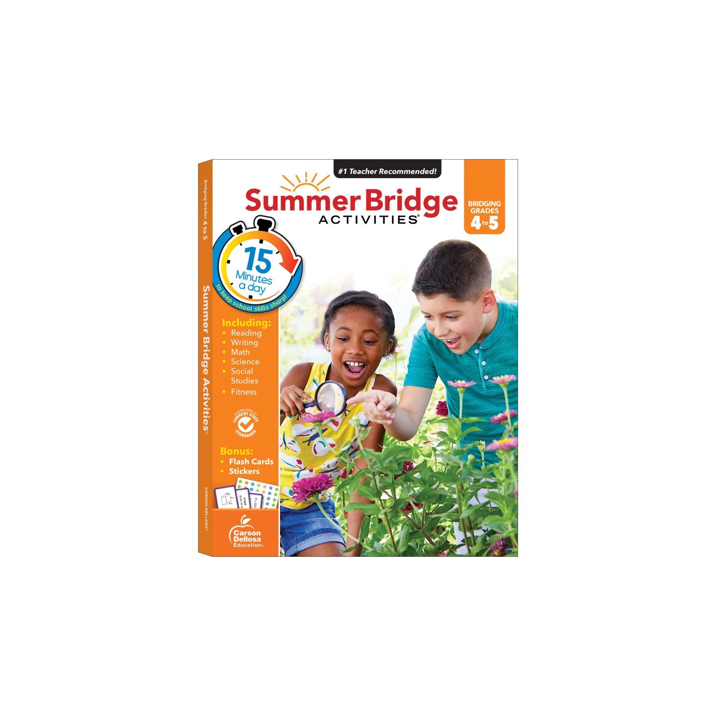 Carson Dellosa Education Summer Bridge Activities® Workbook, Grade 4-5, Paperback