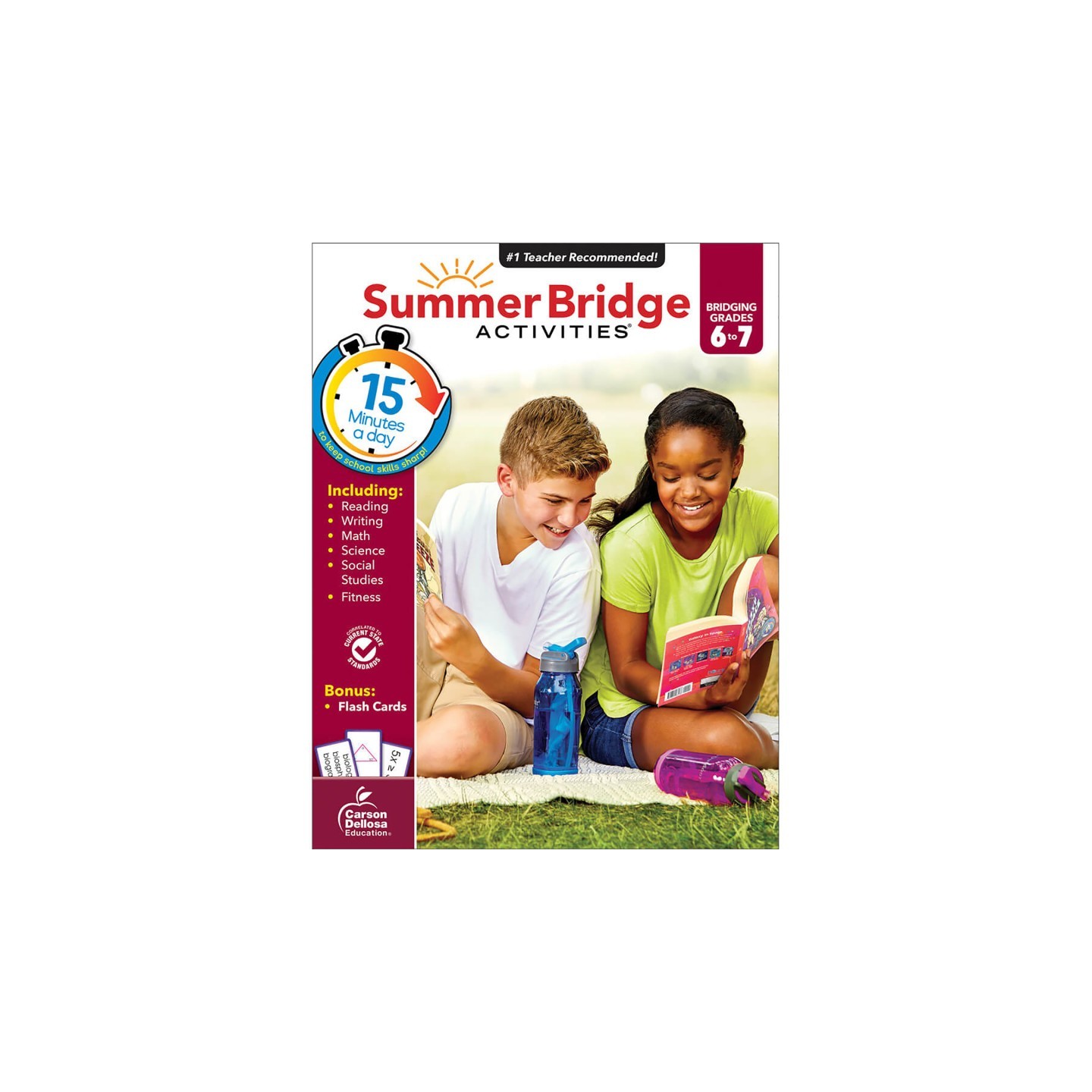 Carson Dellosa Education Summer Bridge Activities® Workbook, Grade 6-7, Paperback