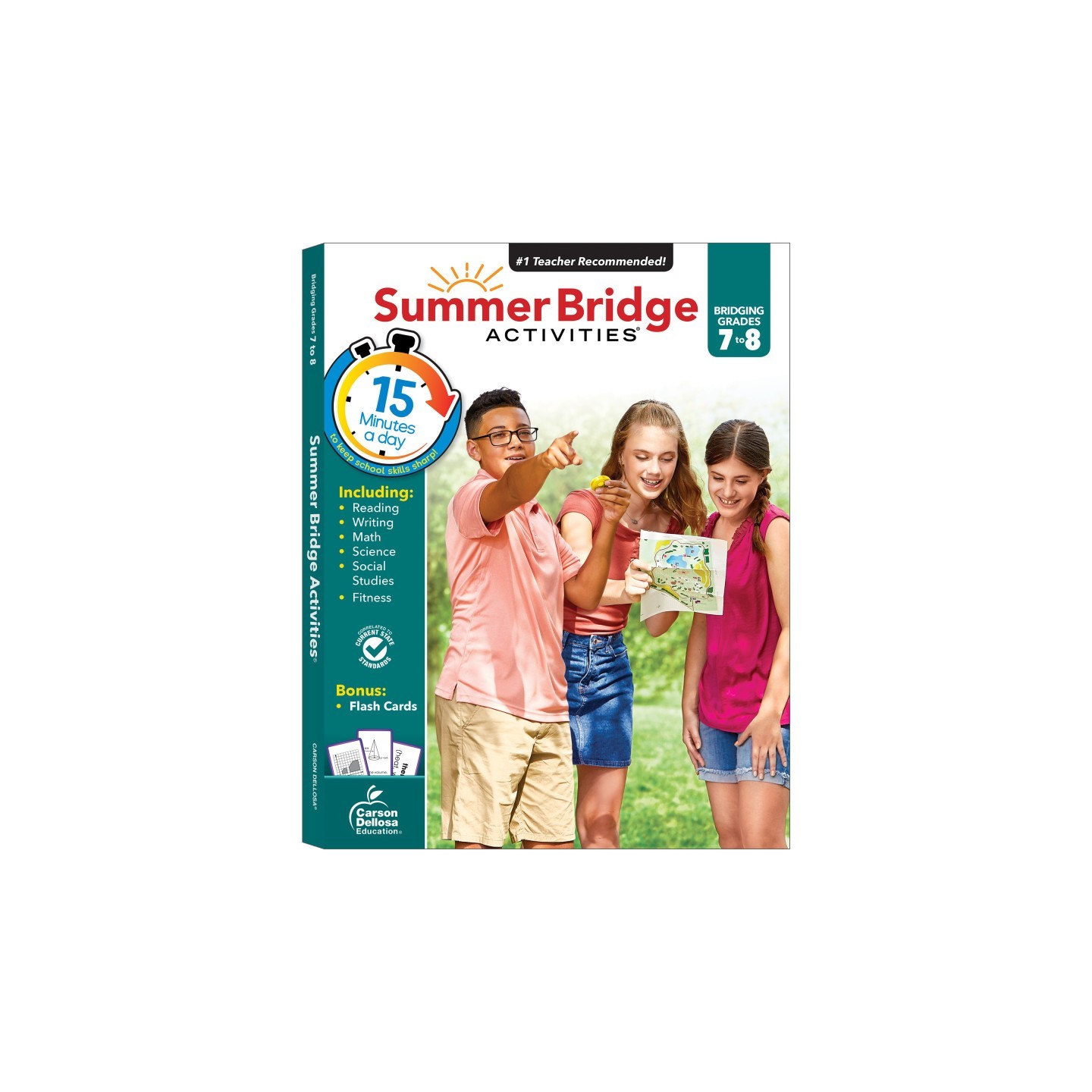 Carson Dellosa Education Summer Bridge Activities® Workbook, Grade 7-8, Paperback