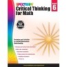 Spectrum® Critical Thinking for Math Workbook, Grade 6, Paperback
