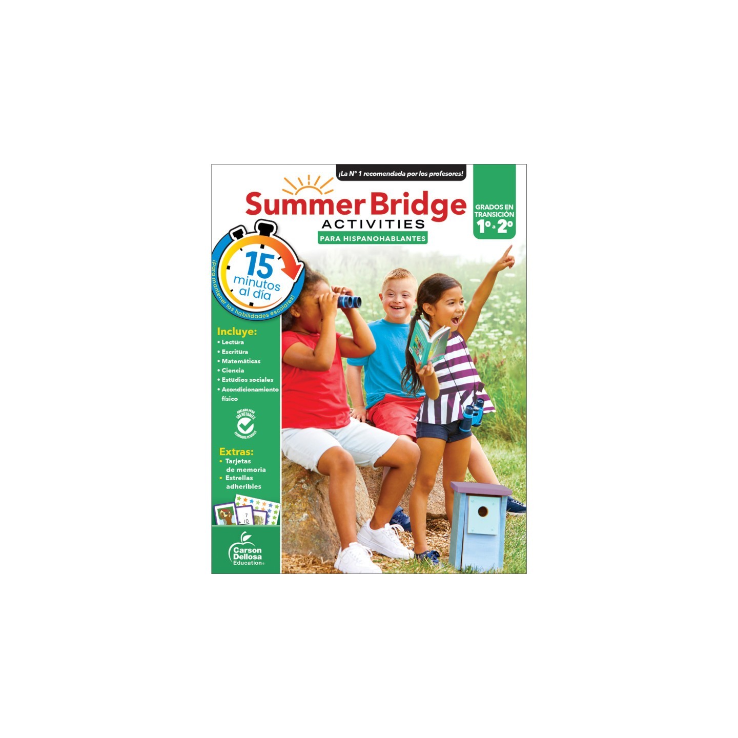 Carson Dellosa Education Summer Bridge Activities Spanish, Grade 1-2