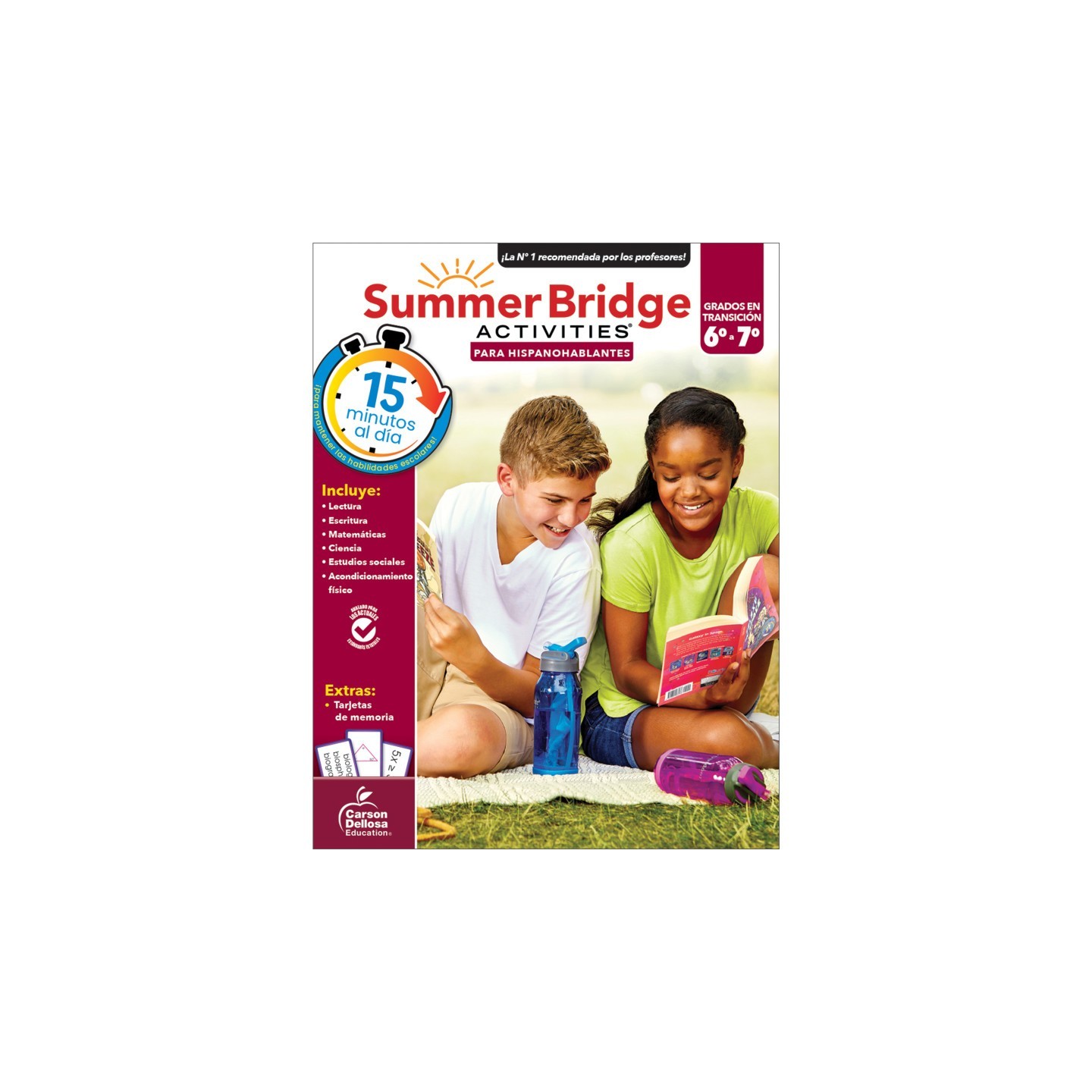 Carson Dellosa Education Summer Bridge Activities Spanish, Grade 6-7