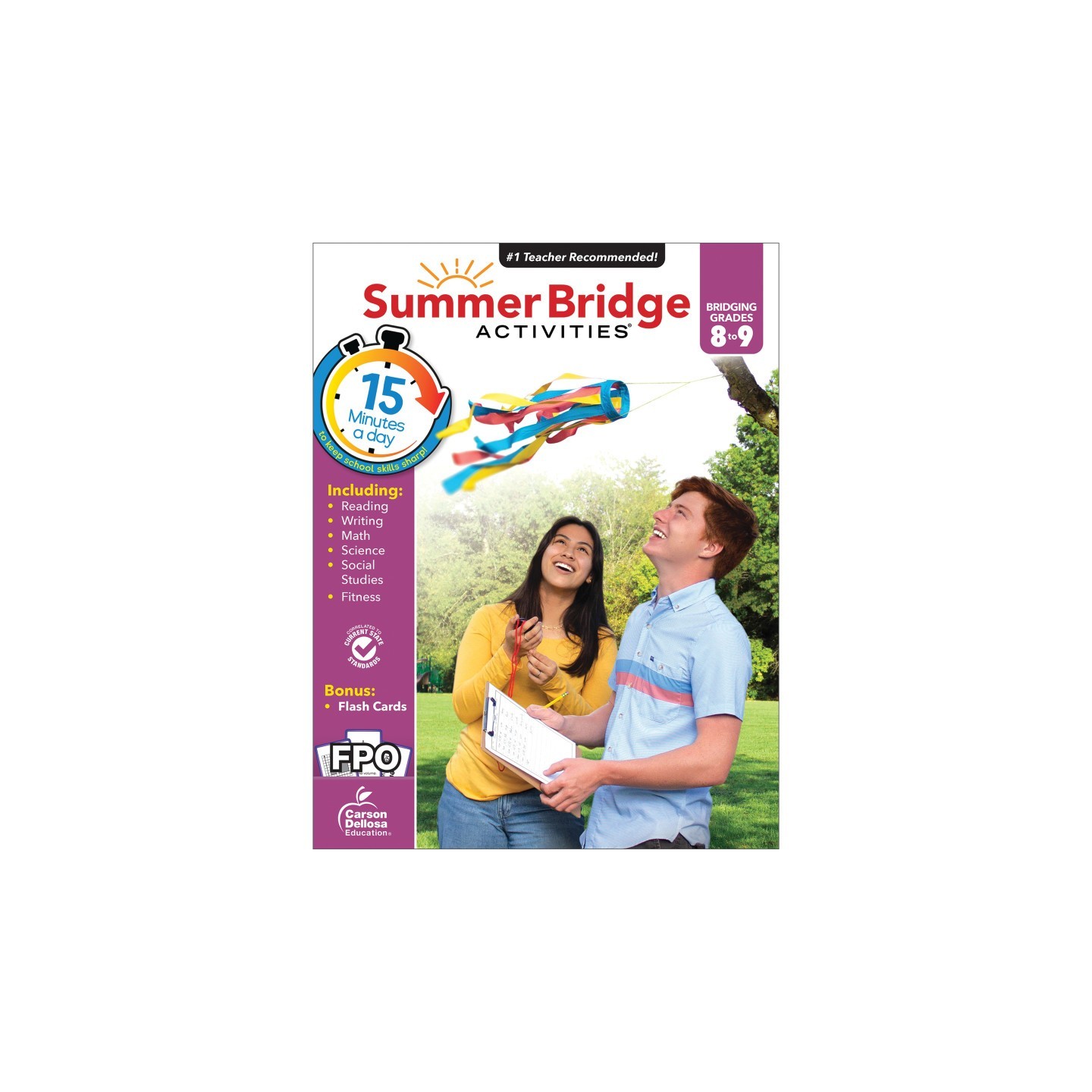 Carson Dellosa Education Summer Bridge Activities, Grades 8-9