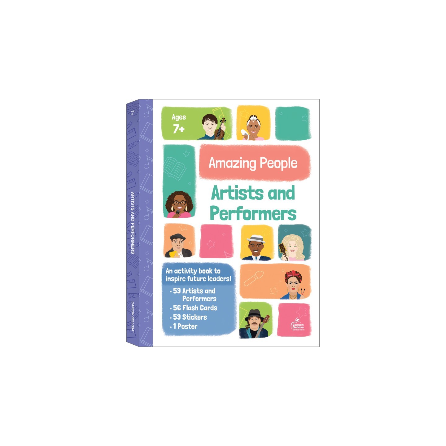 Carson Dellosa Education Amazing People: Artists and Performers Activity Book