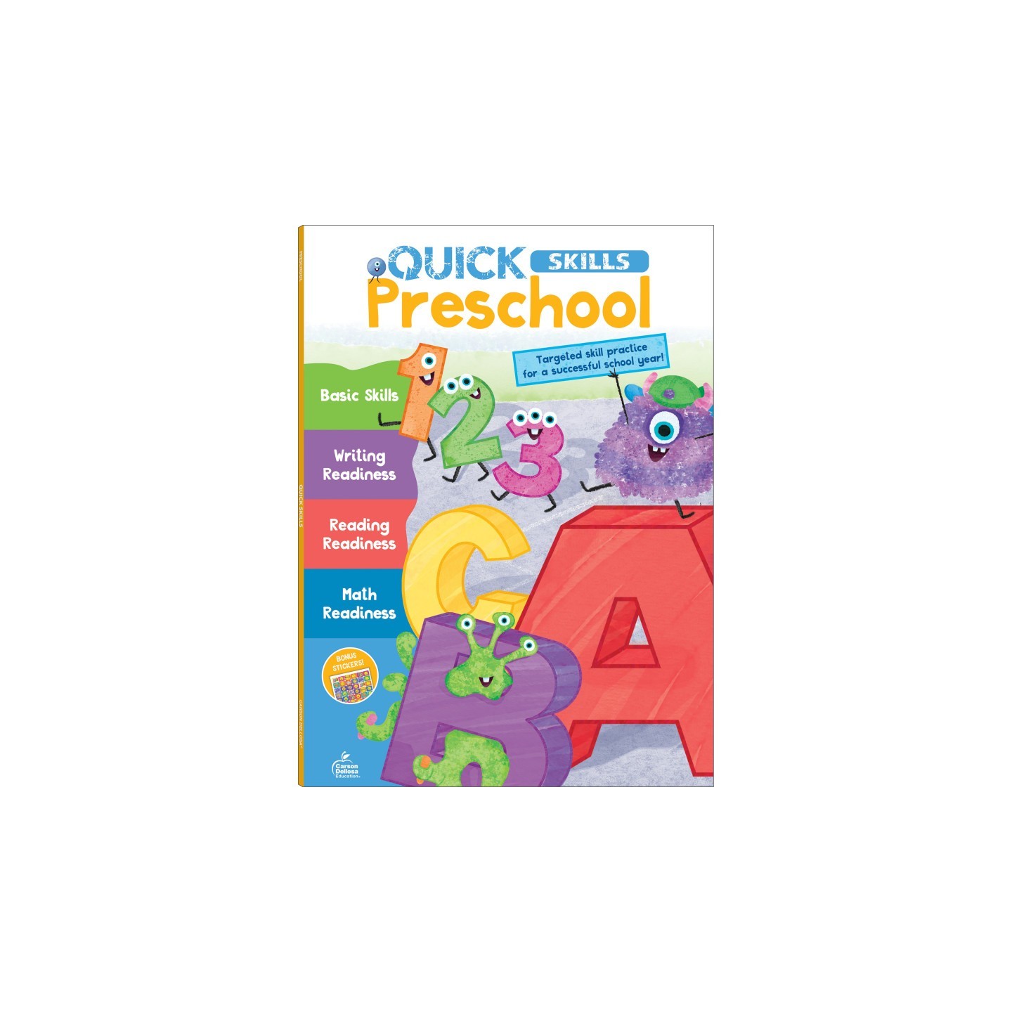 Carson Dellosa Education Quick Skills Preschool Workbook