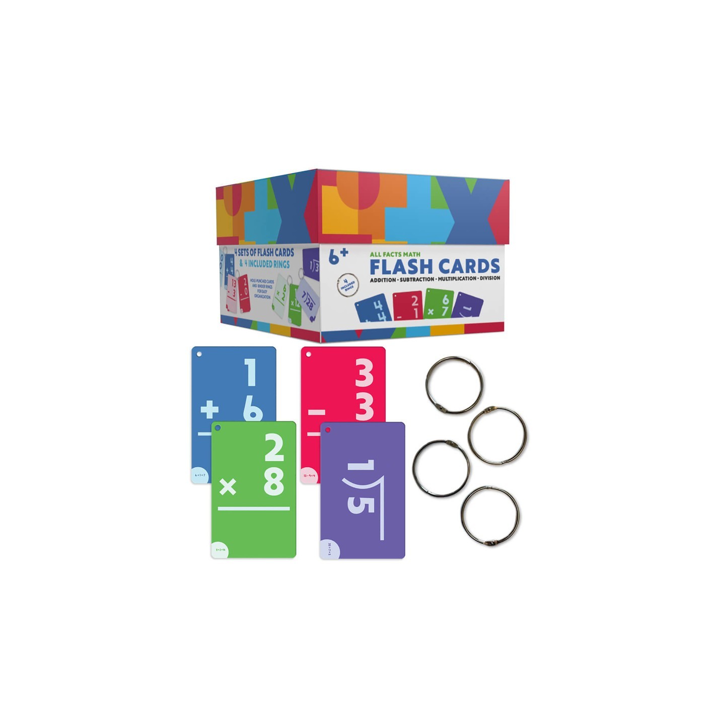 Carson Dellosa Education All Facts Math Flash Cards