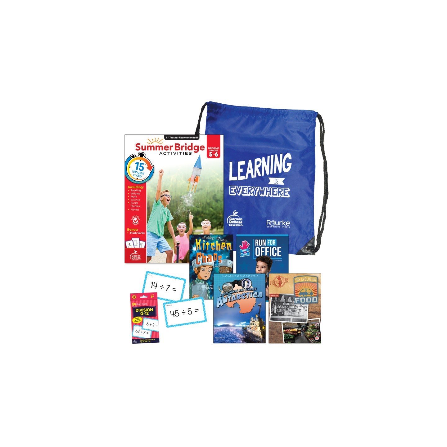 Summer Bridge Activities Summer Bridge Essentials Backpack, Grade 5-6
