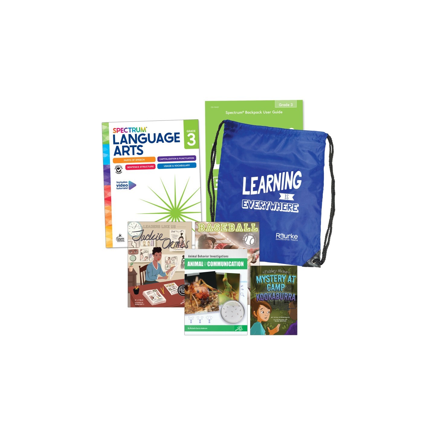 Spectrum® Language and Literacy Backpack, Grade 3