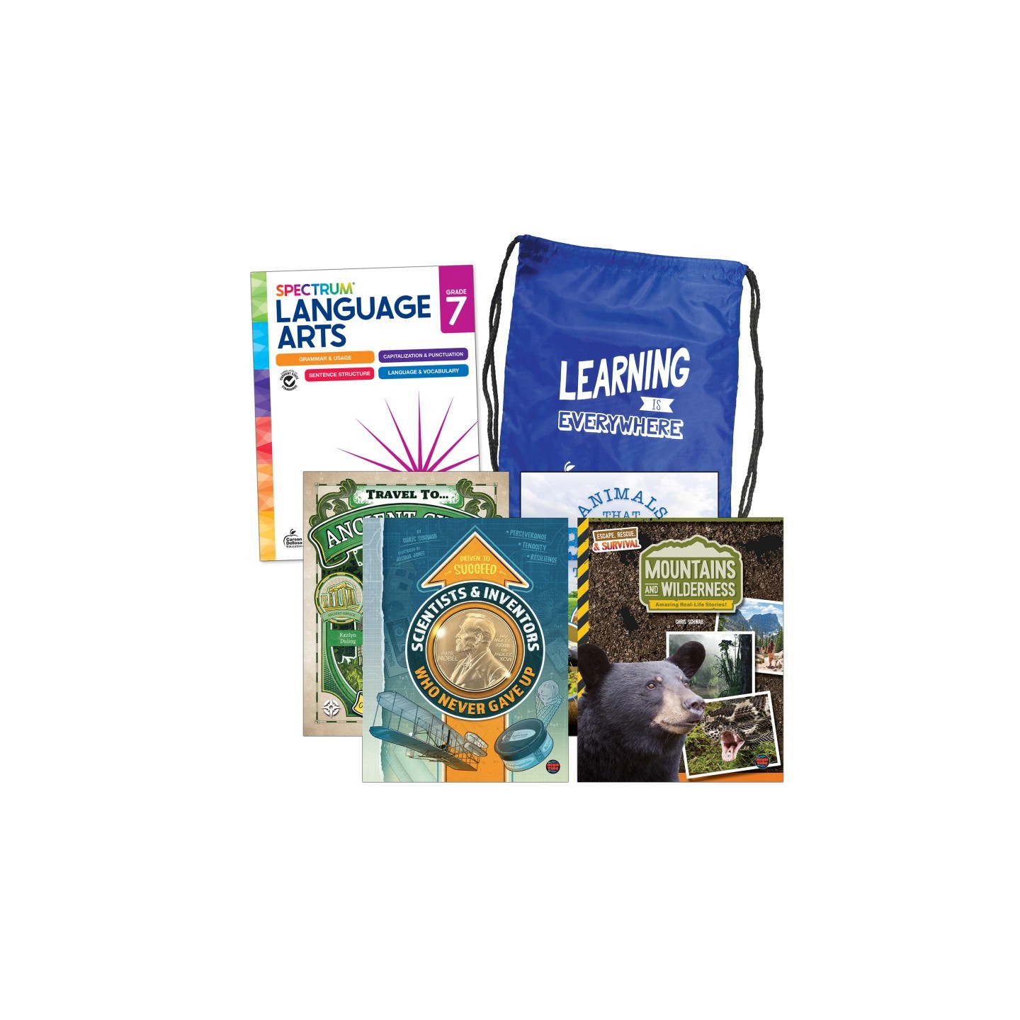 Spectrum® Language and Literacy Backpack, Grade 7