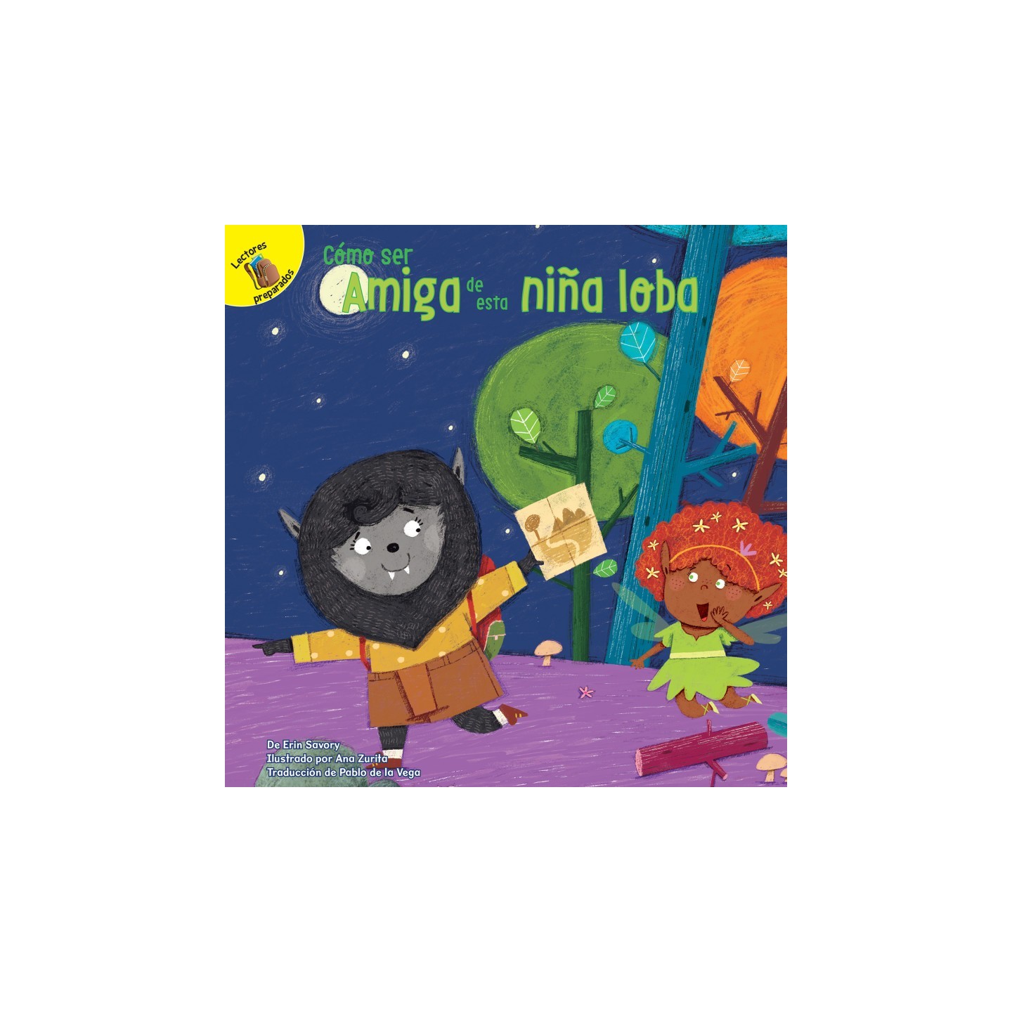 Ready Readers Cómo ser amiga de esta niña lobo