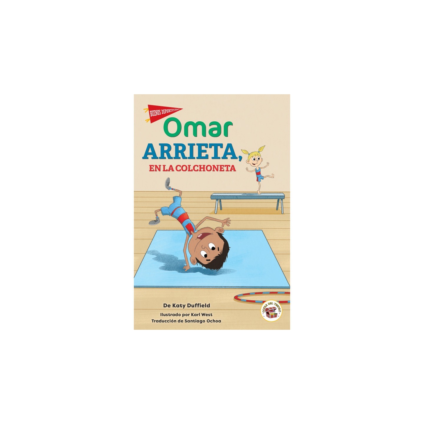 Treasure Chest Beginner Chapter Books Omar Arrieta, en la colchoneta
