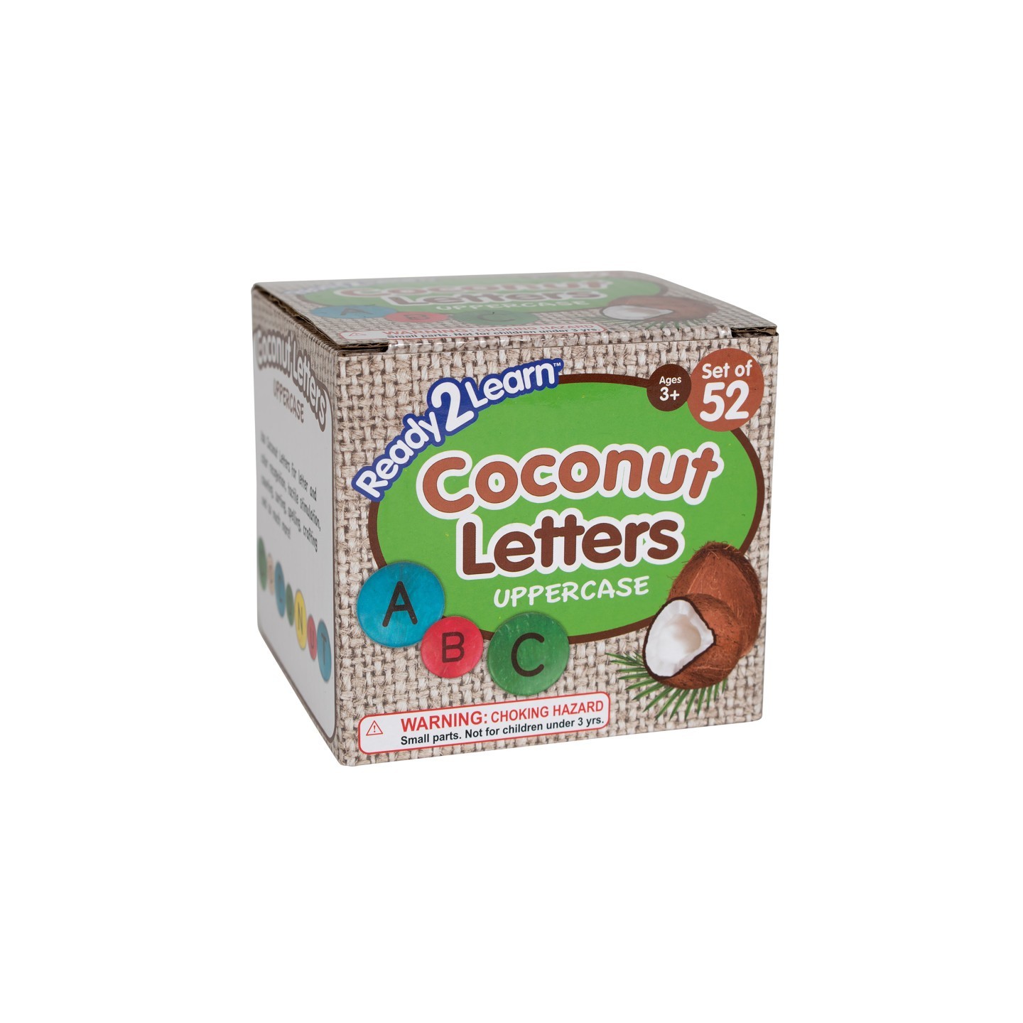 READY 2 LEARN™ Coconut Letters - Uppercase - Set of 52