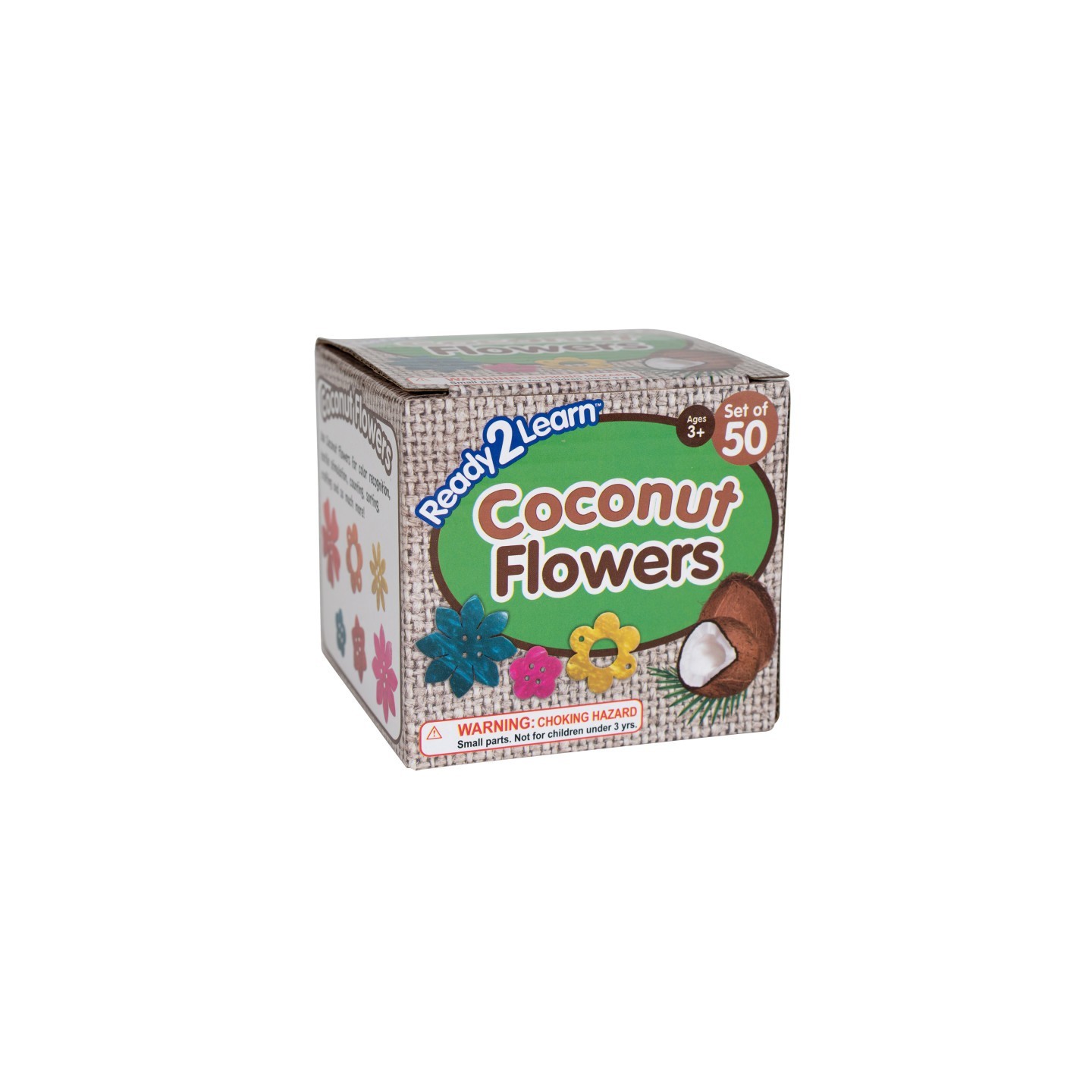 READY 2 LEARN™ Coconut Flowers, Set of 50