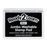 READY 2 LEARN™ Jumbo Washable Stamp Pad - Black - 6.2"L x 4.1"W
