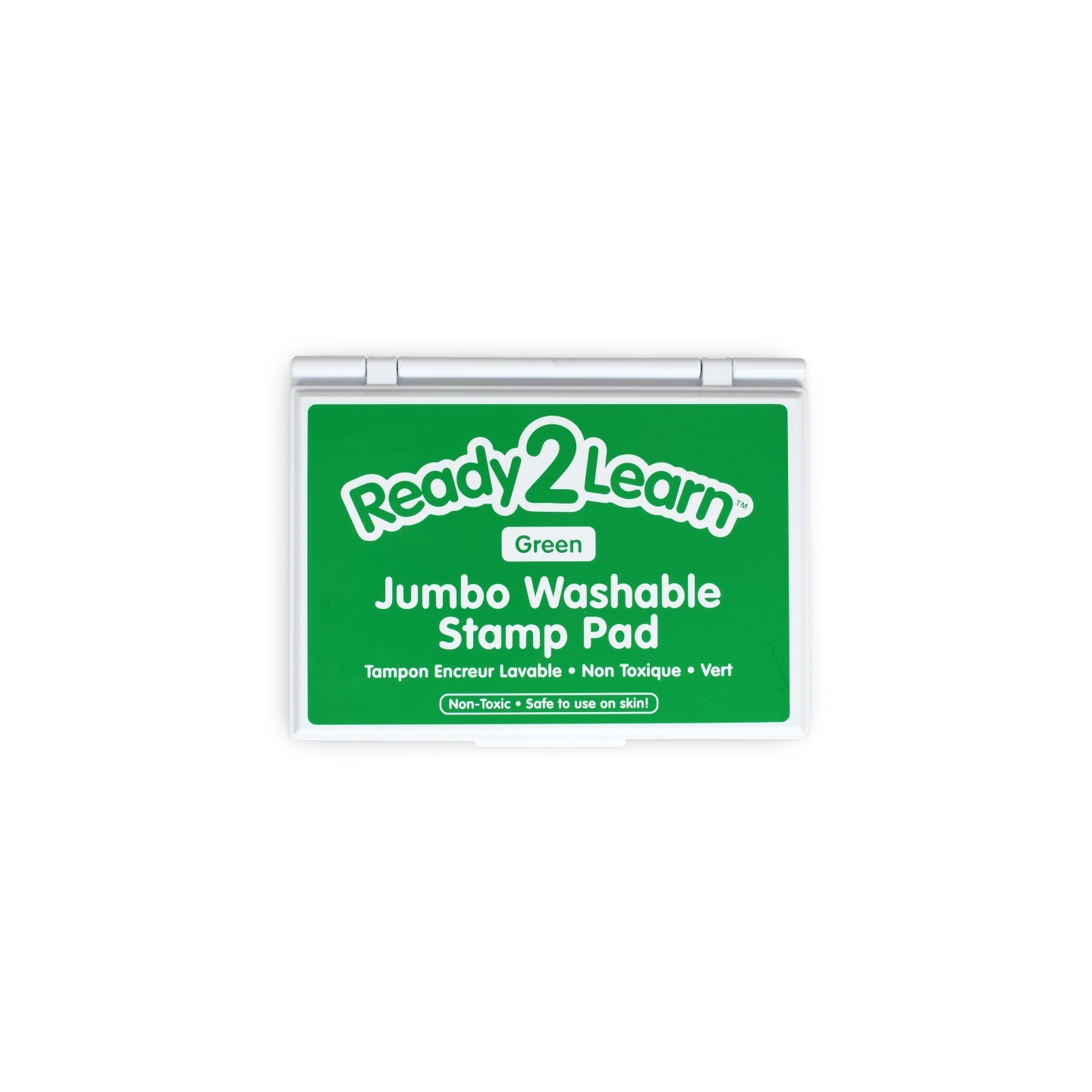 READY 2 LEARN™ Jumbo Washable Stamp Pad - Green - 6.2"L x 4.1"W