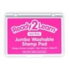 READY 2 LEARN™ Jumbo Washable Stamp Pad - Hot Pink - 6.2"L x 4.1"W