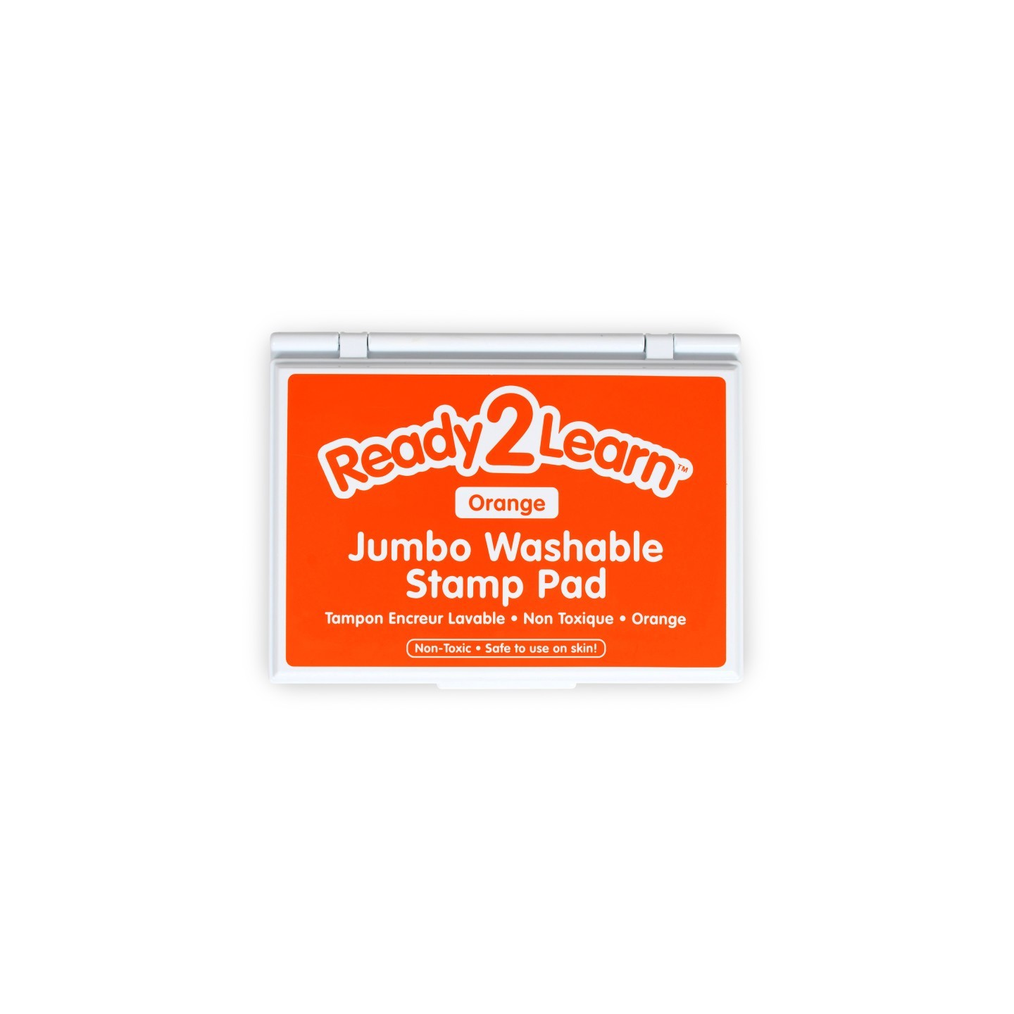 READY 2 LEARN™ Jumbo Washable Stamp Pad - Orange - 6.2"L x 4.1"W