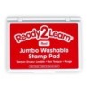 READY 2 LEARN™ Jumbo Washable Stamp Pad - Red - 6.2"L x 4.1"W
